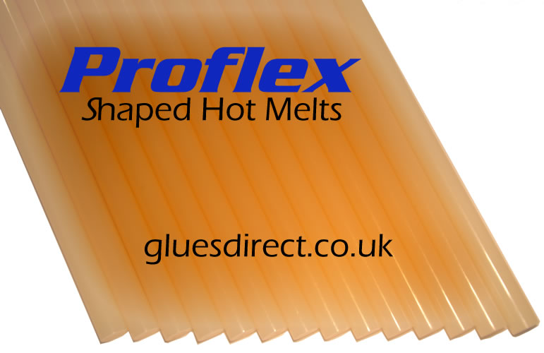 Proflex 101 11mm Tan Packaging Hot Melt Glue Sticks